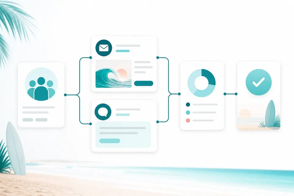 Email and SMS campaign automation with response tracking